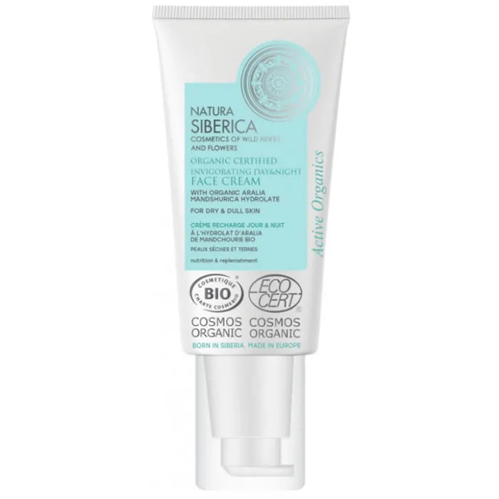 Natura Siberica Invigorating Day And Night Face – Cream Unisex, 50 ml