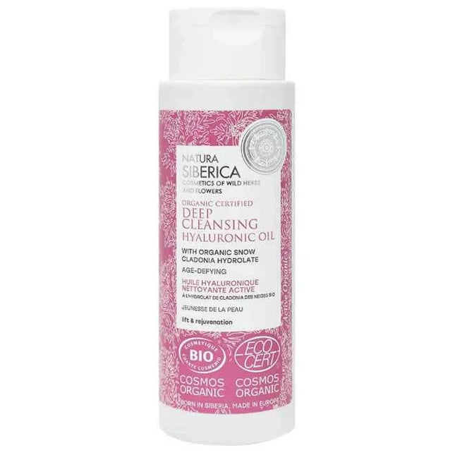 Natura Siberica Age Defying Deep Cleansing Hyaluronic Oil Unisex, 150 ml