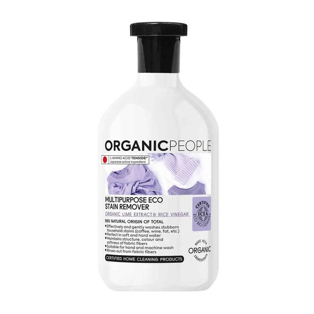 Organic People Lime Extract y Rice Vinegar Multi-Purpose Eco Stain Remover, 200 ml