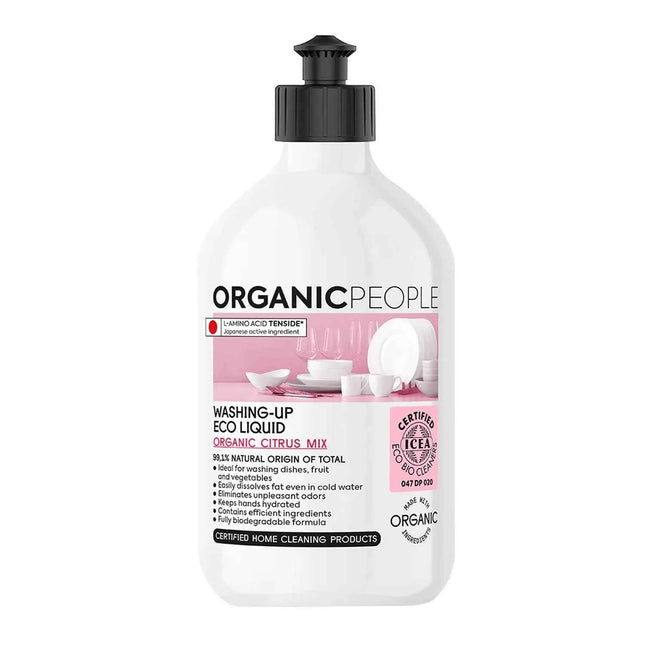 Organic People Organic Citrus Mix Washing-Up Eco Liquid, 200 ml