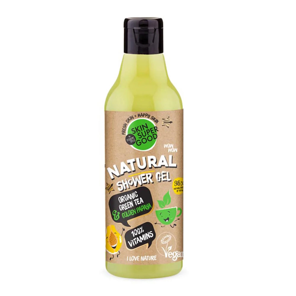 Natura Siberica Skin Super Good Natural – Gel De Baño Green Tea Unisex, 250 ml