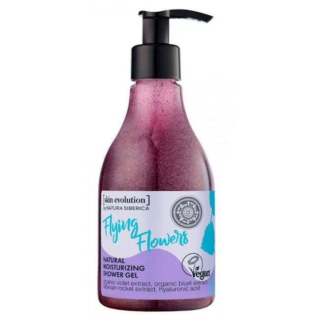 Natura Siberica Flying Flowers Natural Moisturizing Shower – Gel Unisex, 260 ml