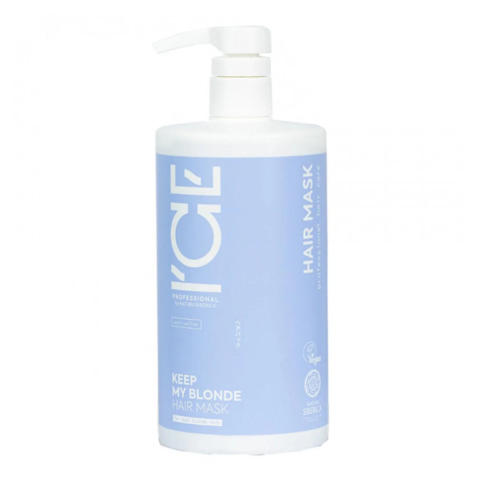 Natura Siberica Ice Keep My Blonde Mascarilla Capilar Unisex, 750 ml