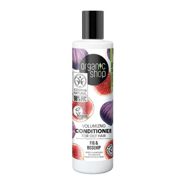 Organic SHOP Fig Volumizing Acondicionador Cabello Graso Unisex, 280 ml