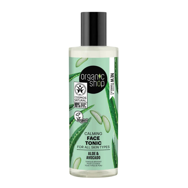Organic SHOP Aloe Tonico Facial Calmante Unisex, 150 ml