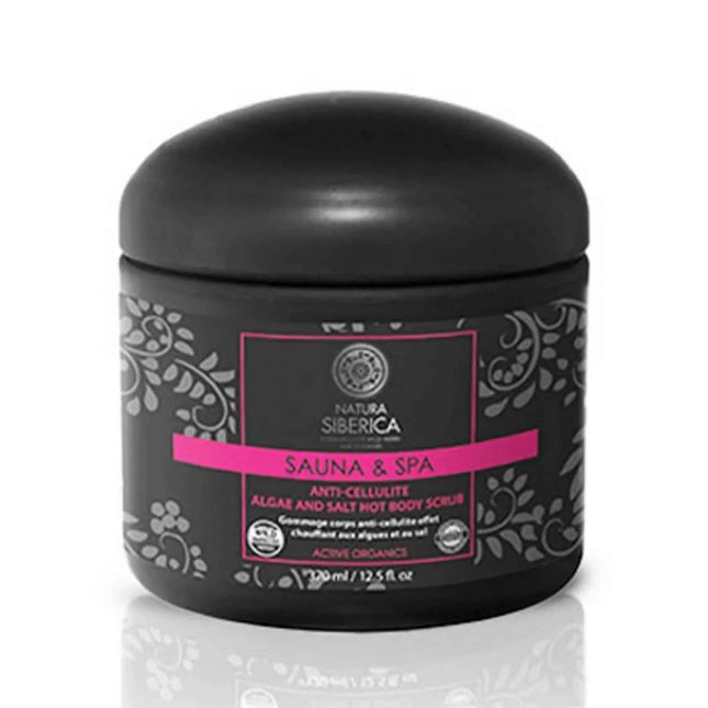 Natura Siberica Sauna y Spa Exfoliante Corporal Anti-Celulitico Algae and Salt Unisex, 370 ml