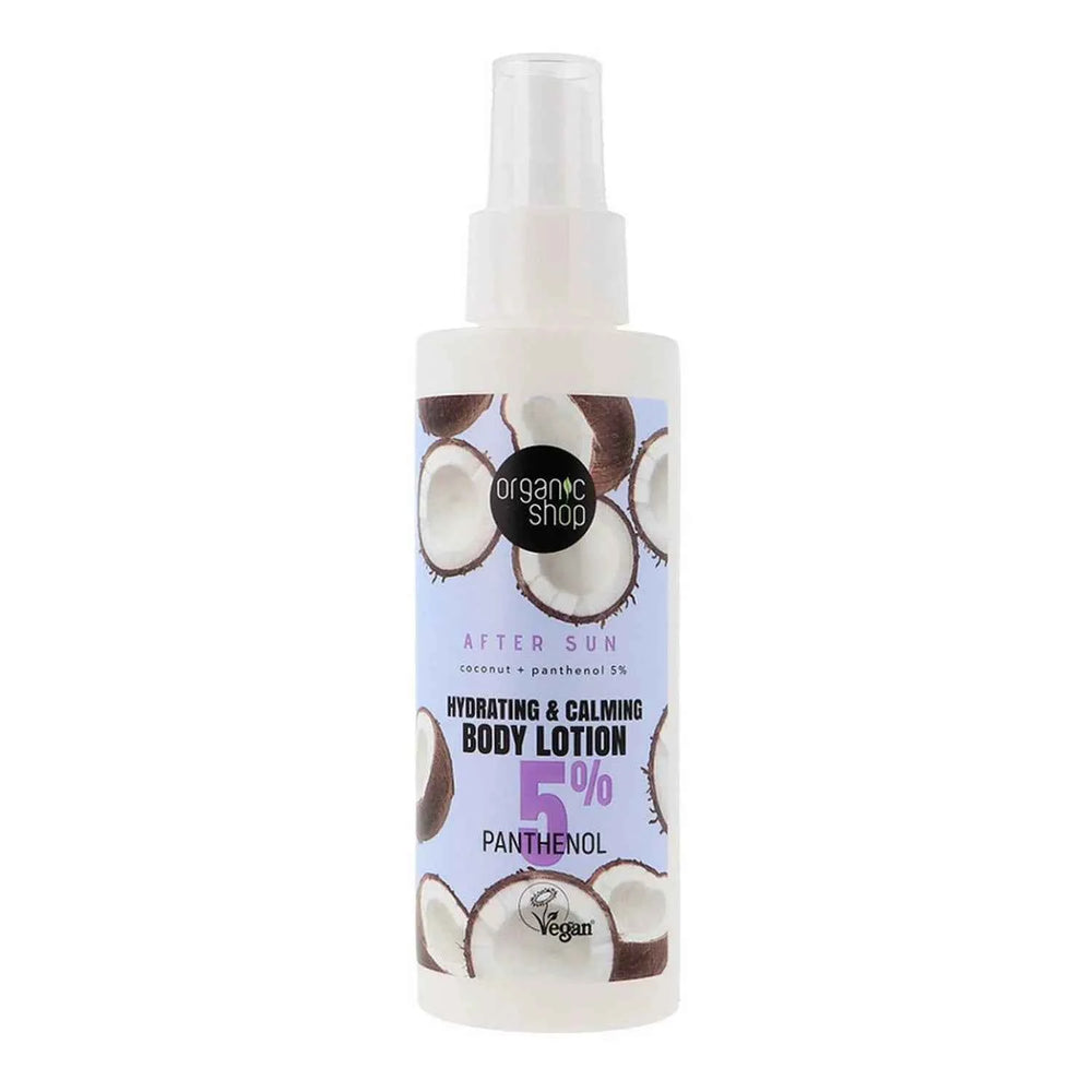Organic SHOP Coconut Locion Corporal Hidratante 5 Pantenol Unisex, 150 ml