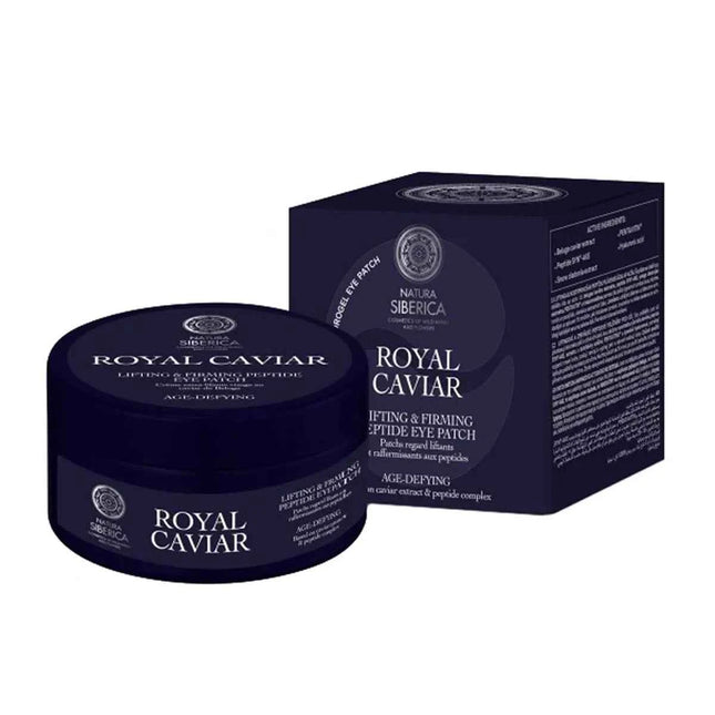Natura Siberica Royal Caviar Tratamiento Ojos Peptide Patch Unisex, 60 Units