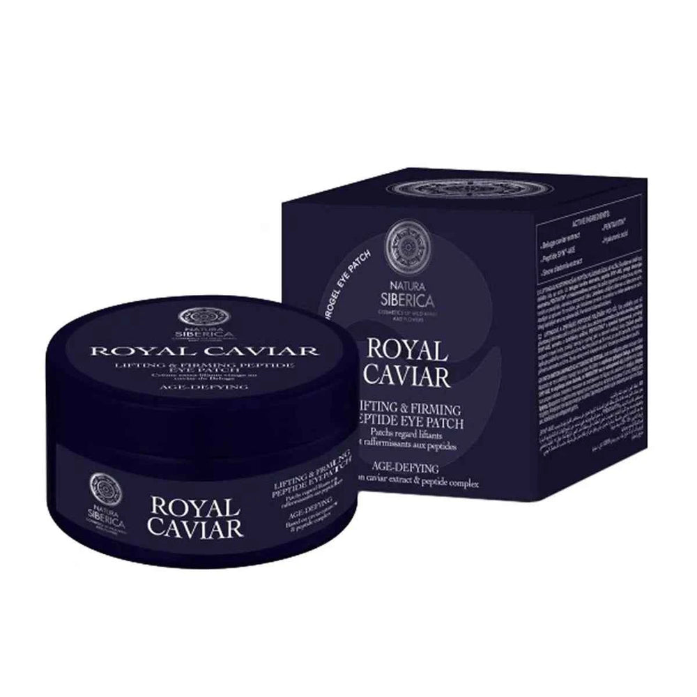 Natura Siberica Royal Caviar Tratamiento Ojos Peptide Patch Unisex, 60 Units