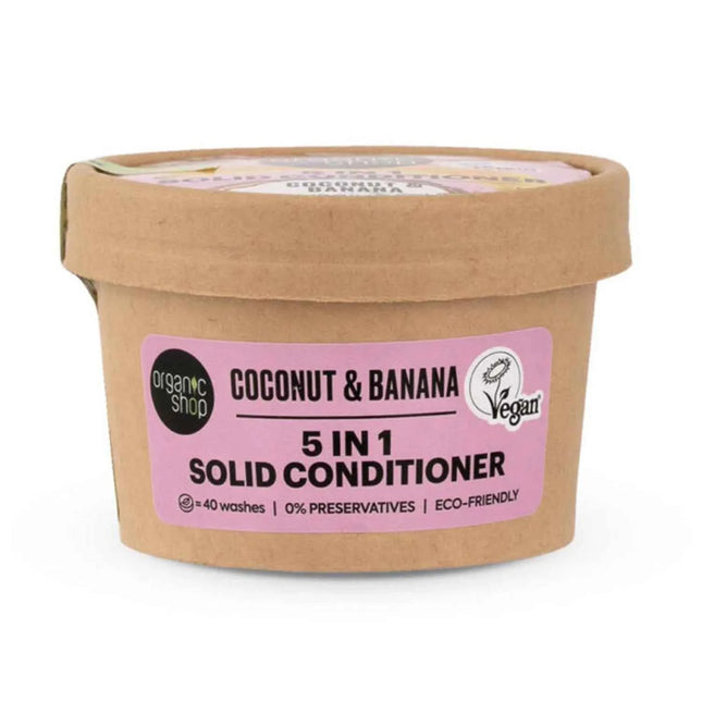 Natura Siberica Coconut y Banana Acondicionador 5in1 Unisex, 60 g