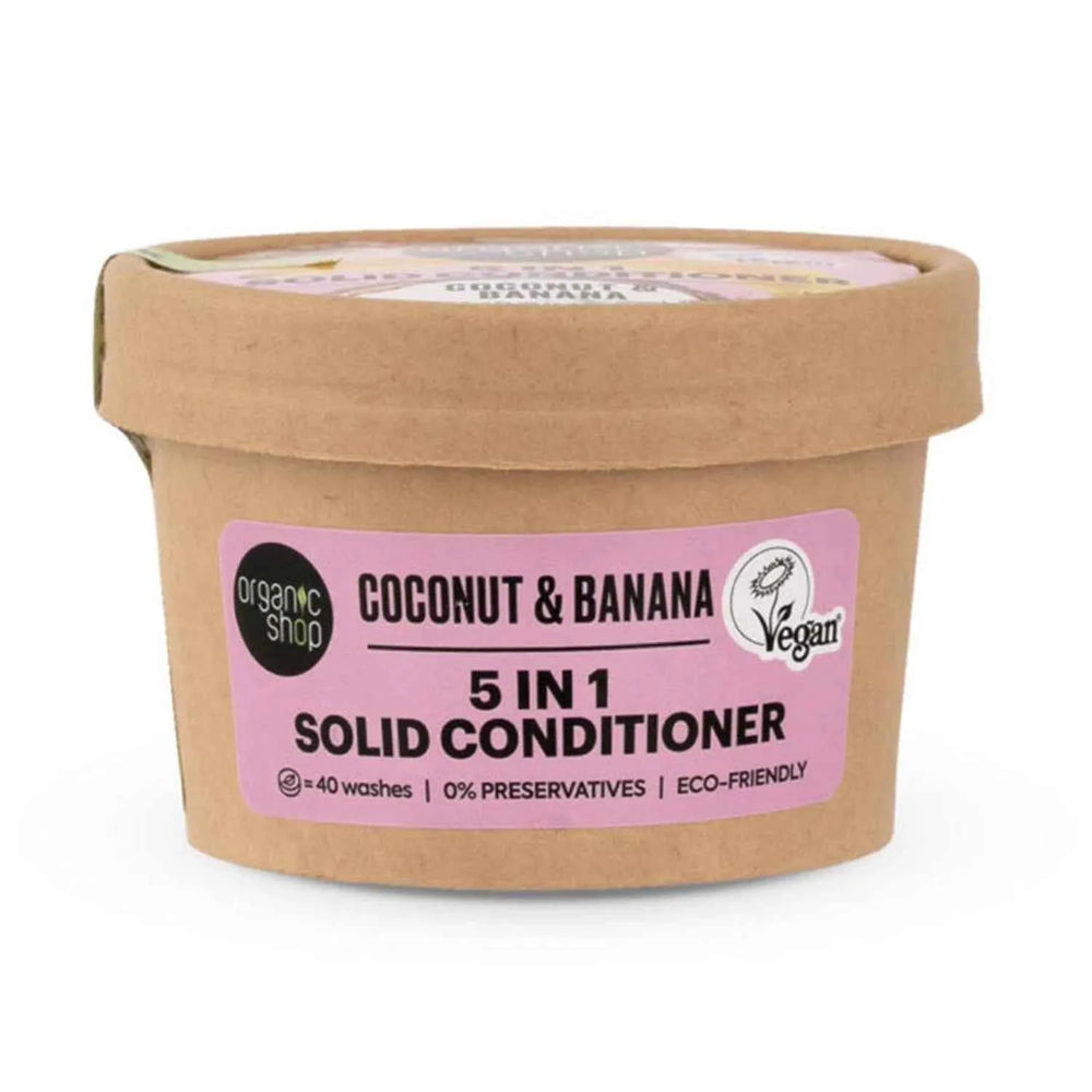 Natura Siberica Coconut y Banana Acondicionador 5in1 Unisex, 60 g