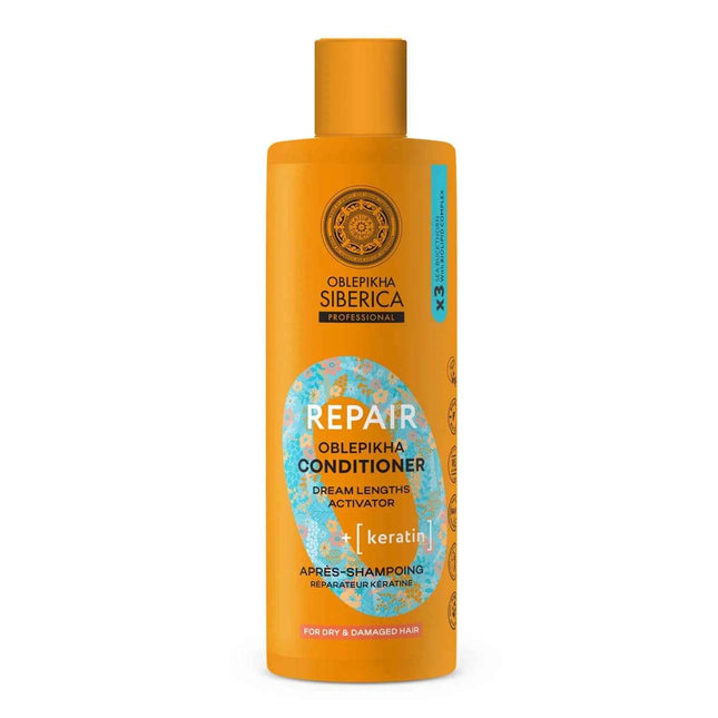 Natura Siberica Oblepikha Color Aminoplex Acondicionador Cabellos Teñidos Unisex, 400 ml