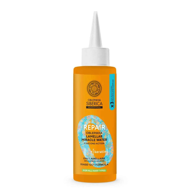 Natura Siberica Oblepikha Repair Keratin Agua Milagrosa Lamellar Unisex, 200 ml
