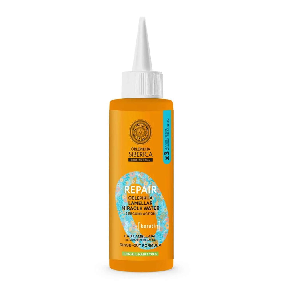 Natura Siberica Oblepikha Repair Keratin Agua Milagrosa Lamellar Unisex, 200 ml