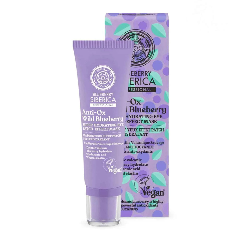 Natura Siberica Blueberry Anti-Ox – Mascara De Ojos Wild Blueberry Unisex, 30 ml