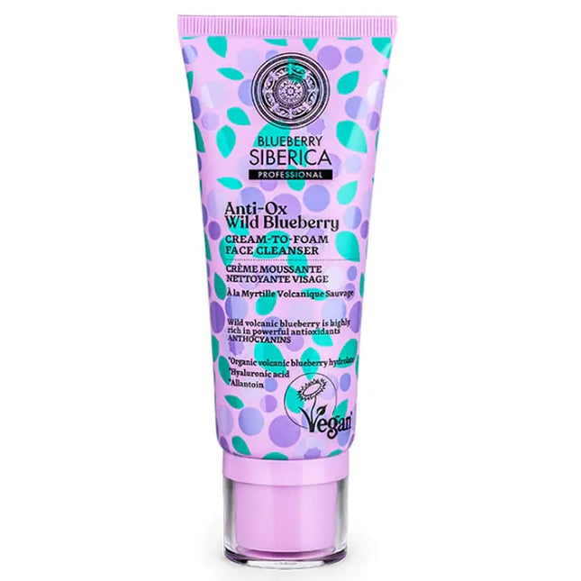 Natura Siberica Cream To Foam Face Cleanser Unisex, 100 ml