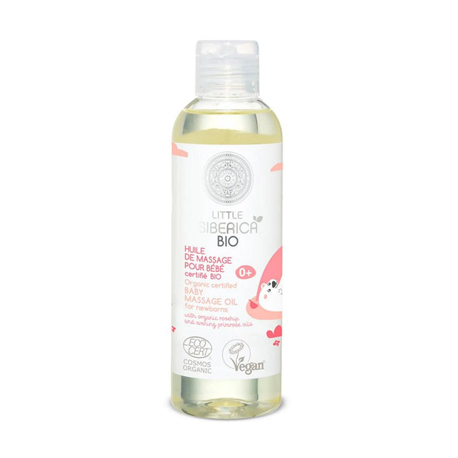 Natura Siberica Little Aceite De Masaje Bebe Bio Unisex, 200 ml
