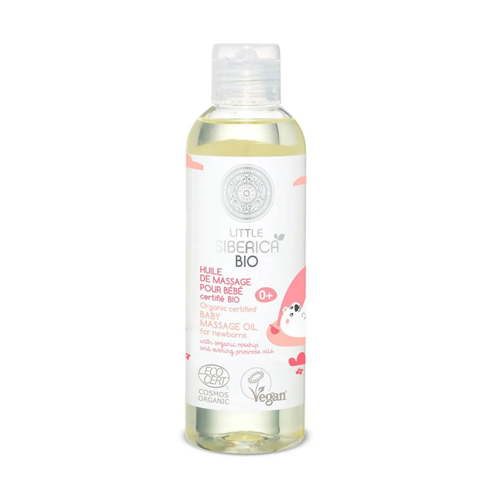 Natura Siberica Little Aceite De Masaje Bebe Bio Unisex, 200 ml