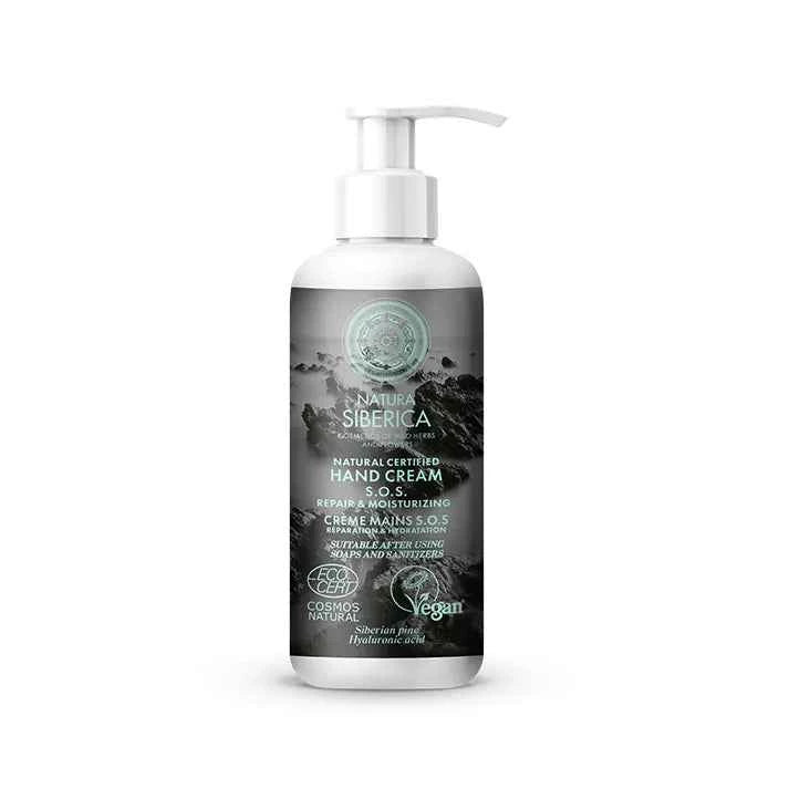 Natura Siberica Sos Cremas De Manos Reparacion Hidratacion Unisex, 250 ml