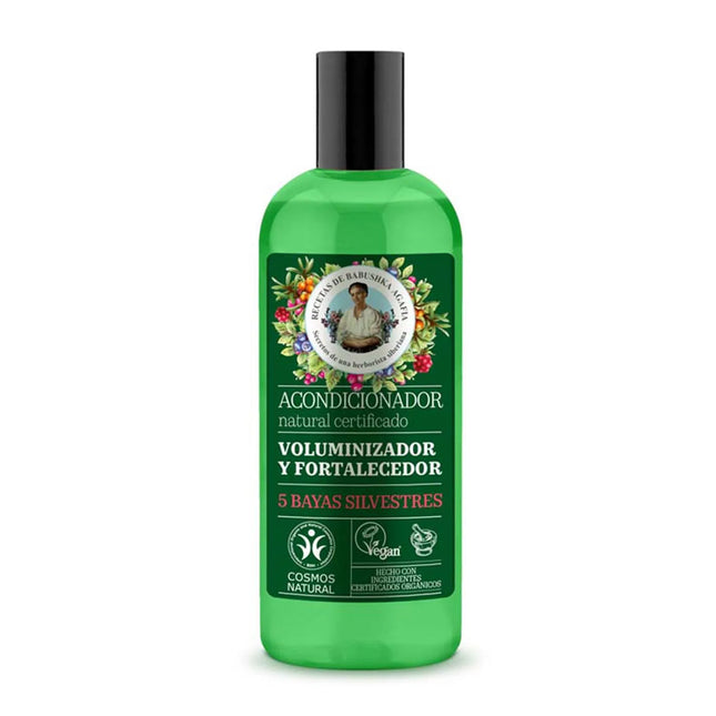 Green Agafia 5 Bayas Silvestres Acondicionador Voluminizador Natural Unisex, 260 ml