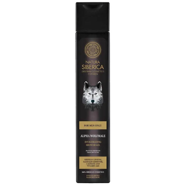 Natura Siberica Alpha Wolfmale Invigorating Shower – Gel for Men, 250 ml