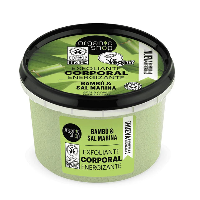 Organic SHOP Bambu Exfoliante Exfoliante Corporal Bambu Tropical Unisex, 1 Units
