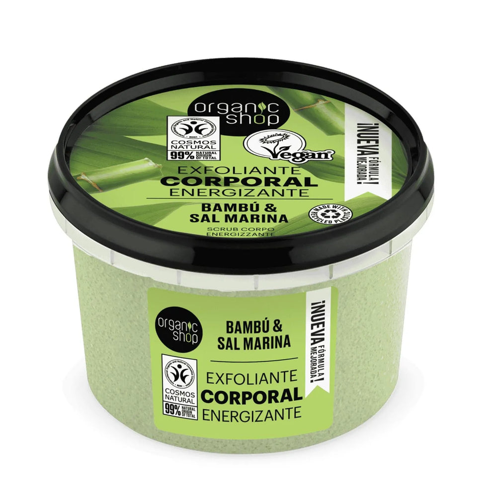 Organic SHOP Bambu Exfoliante Exfoliante Corporal Bambu Tropical Unisex, 1 Units