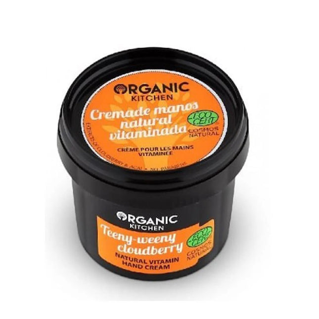 Organic SHOP Organic Kitchen Vitaminada Crema De Manos Natural Unisex, 100 ml