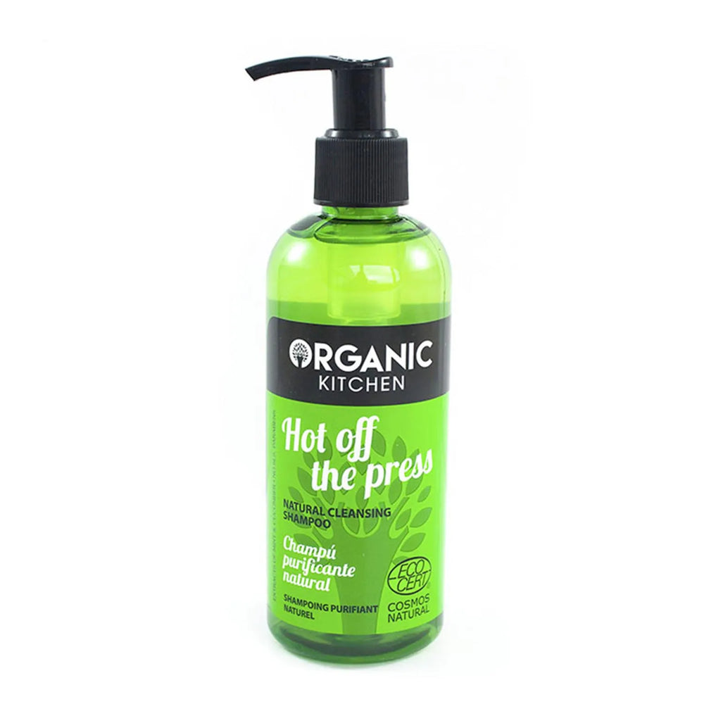 Organic SHOP Organic Kitchen Hot Off The Press Champu Purificante Natural Unisex, 200 ml