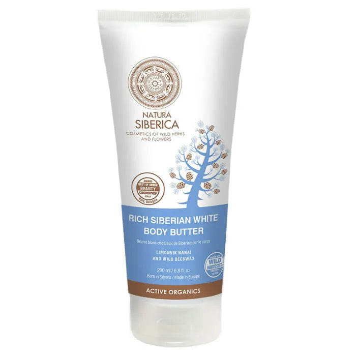 Natura Siberica Rich Siberian White Body Butter Unisex, 200 ml