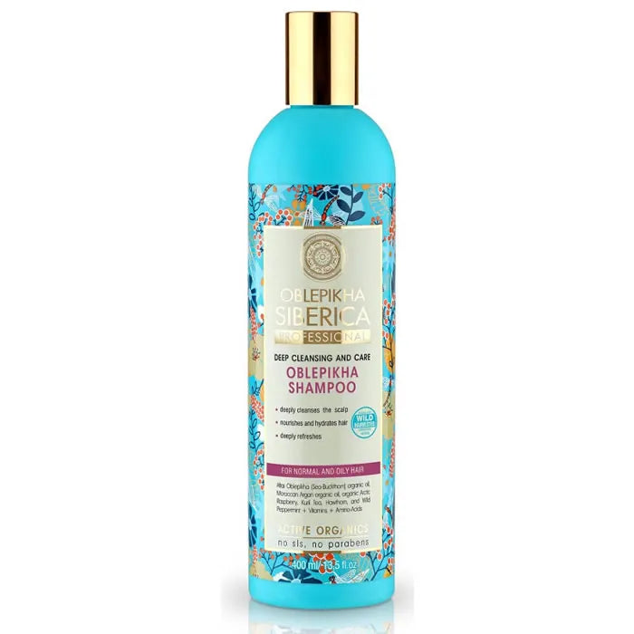 Natura Siberica Oblepikha – Shampoo Deep Cleansing And Care Unisex, 400 ml