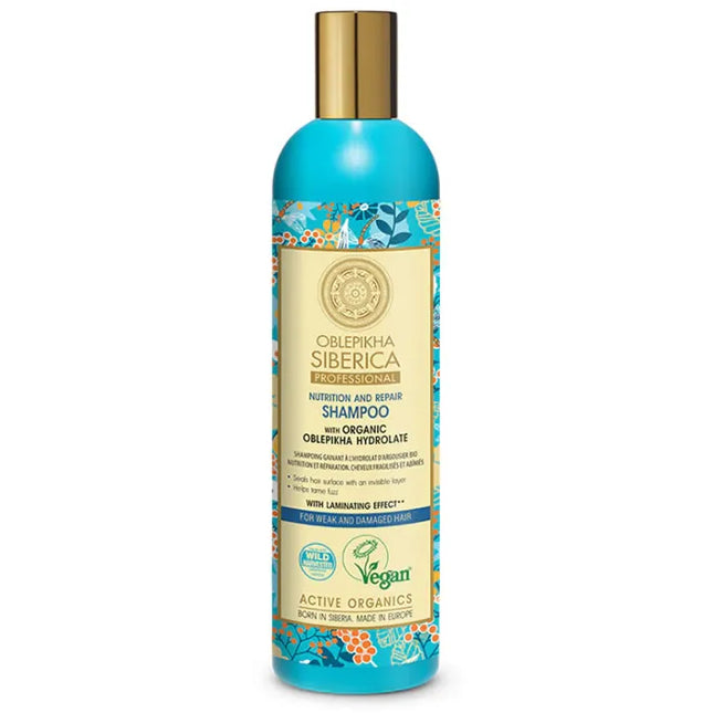 Natura Siberica Oblepikha – Shampoo Nutrition And Repair Unisex, 400 ml