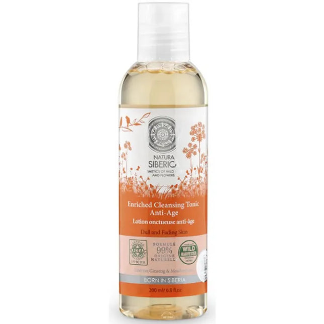 Natura Siberica Enriched Anti Age Cleansing Tonic Unisex, 200 ml