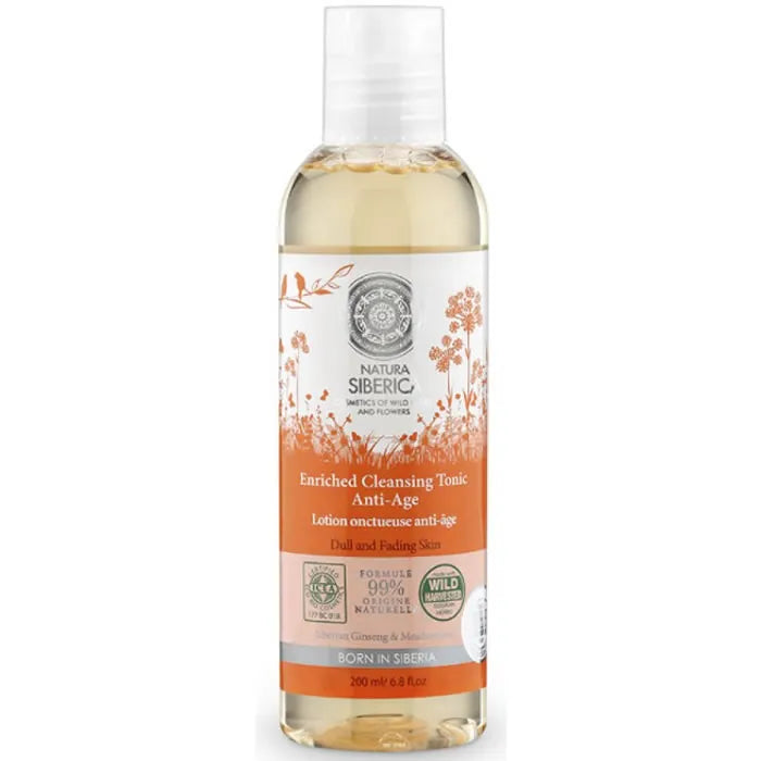 Natura Siberica Enriched Anti Age Cleansing Tonic Unisex, 200 ml