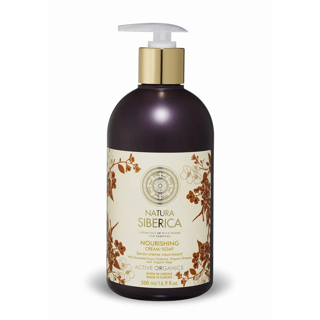 Natura Siberica Nourishing Crema-Jabon Unisex, 1 Units