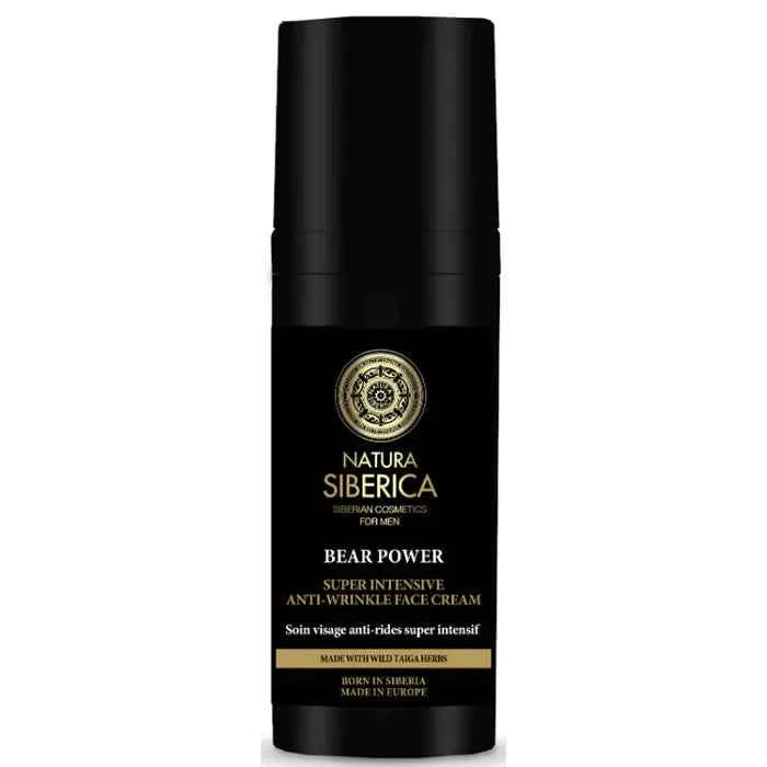 Natura Siberica Bear Power Super Intensive Anti Wrinkle Face – Cream for Men, 50 ml
