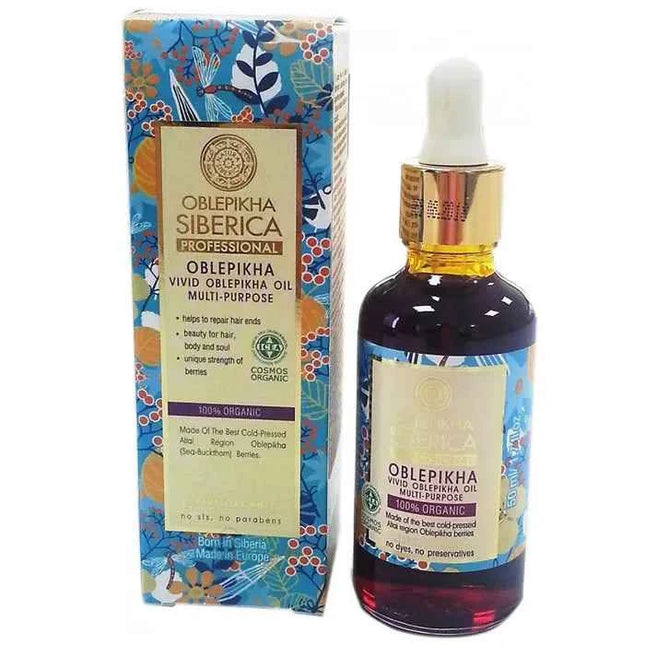 Natura Siberica Vivid Oblepikha Oil Multi Purpose Unisex, 50 ml