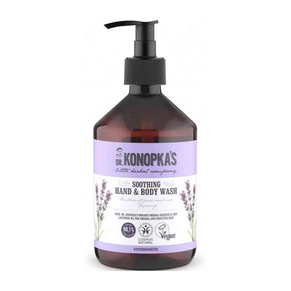 DR. Konopka's Dr Konopkas Soothing – Gel De Baño Cuerpo y Cara Unisex, 500 ml