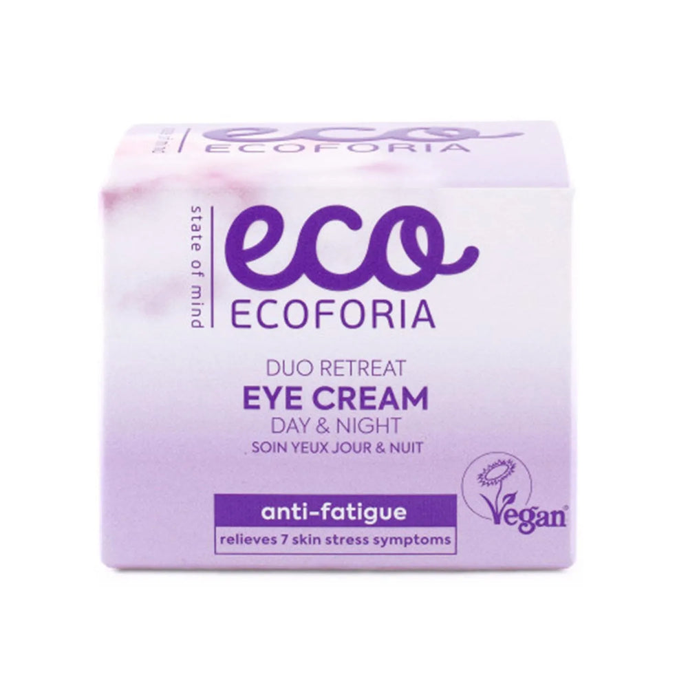 Ecoforia Duo Retrear Crema De Ojos Dia y Noche Unisex, 50 ml