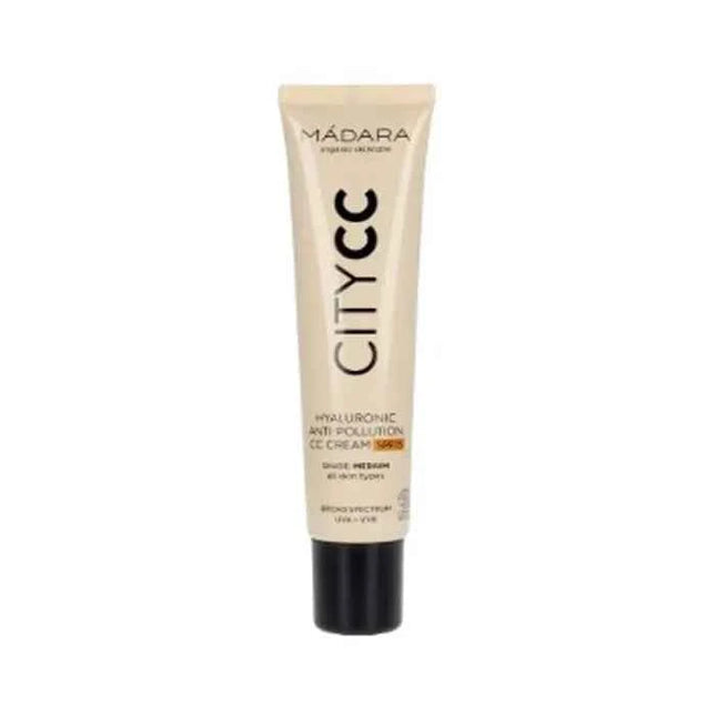 Mádara CityCC Hyaluronic Anti-Pollution CC – Cream Spf15 Medium Unisex, 40 ml