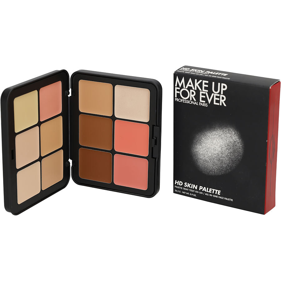 Make Up For Ever Hd Skin All In One Palette Harmony 1 - Light To Medium Skin Tones