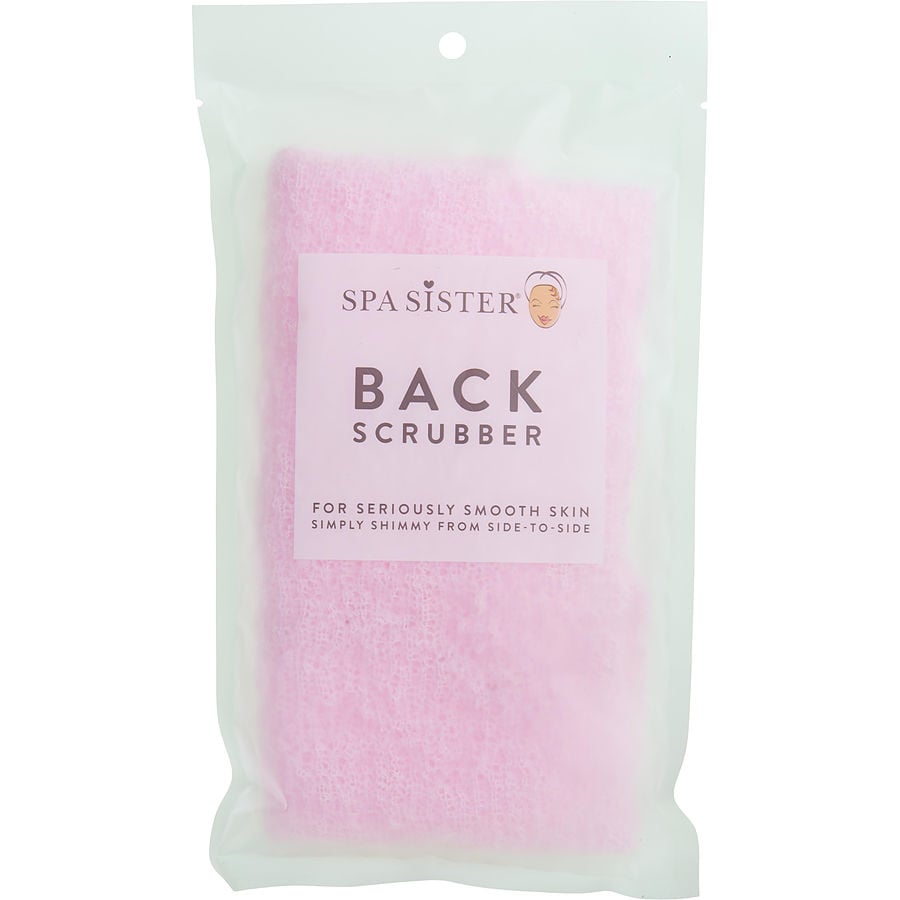 Spa Accessories Spa Sister Seriously Smooth Back Scrubber - Pink