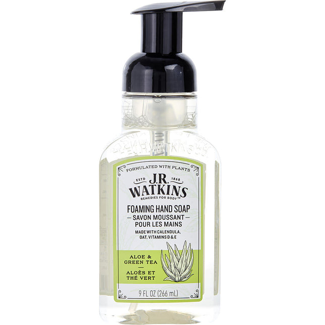 J.R. Watkins Aloe & Green Tea Foaming Hand Soap 266ml/9oz