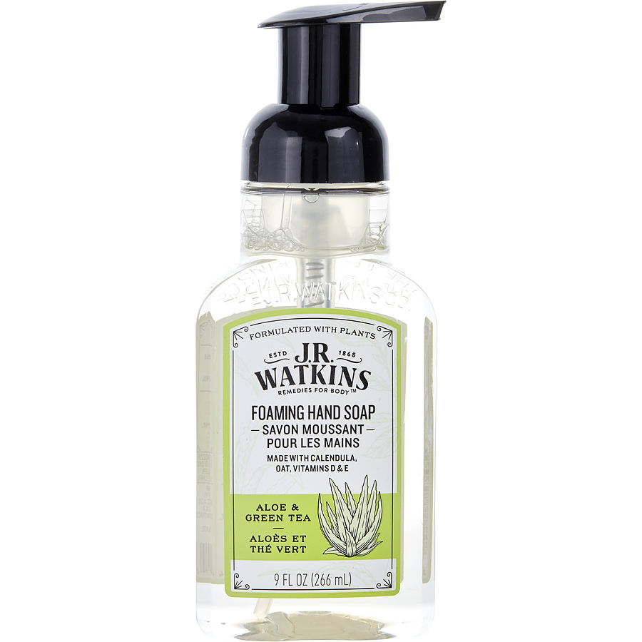 J.R. Watkins Aloe & Green Tea Foaming Hand Soap 266ml/9oz