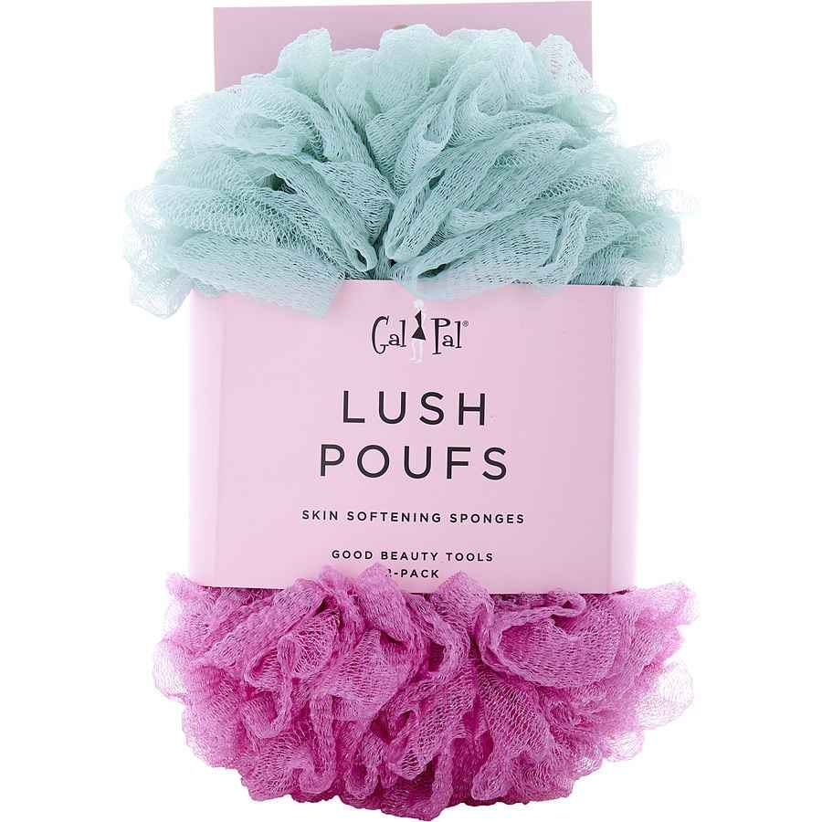Spa Accessories Skin Softening Sponges 2 Pack (Marine Mist/Rose)