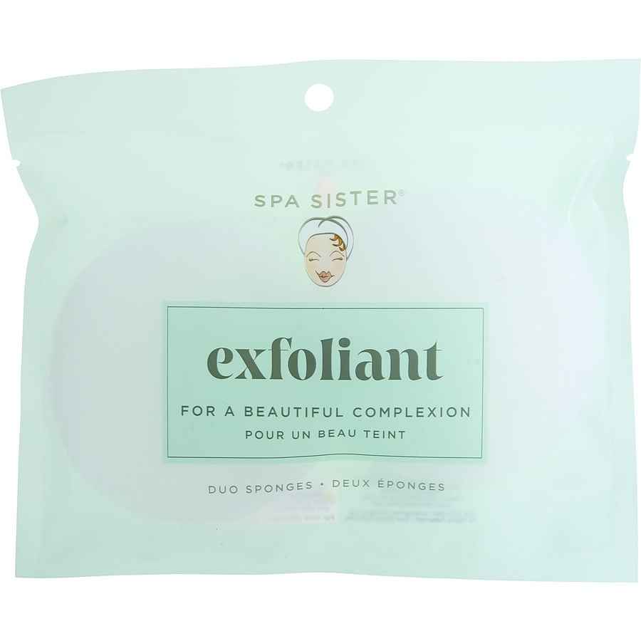 Spa Accessories Spa Sister Duo Facial Sponges - Rounds 2 Pack