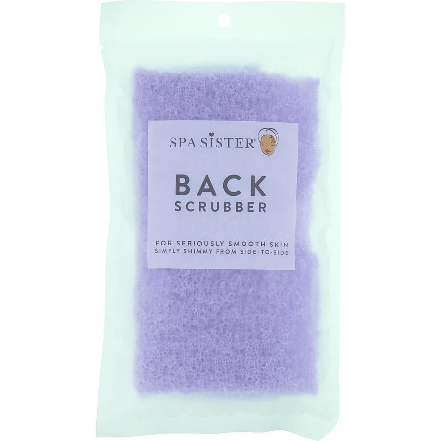Spa Accessories Spa Sister Seriously Smooth Back Scrubber - Purple