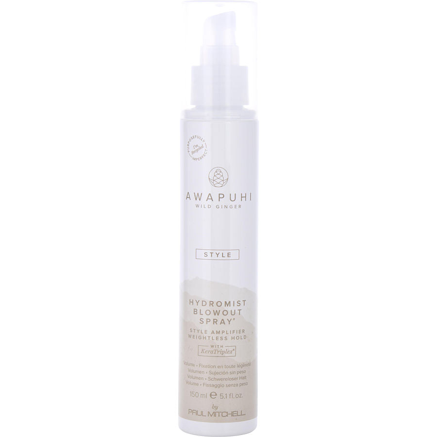 Paul Mitchell Awapuhi Wild Ginger Hydromist Blowout Spray 5.1 oz