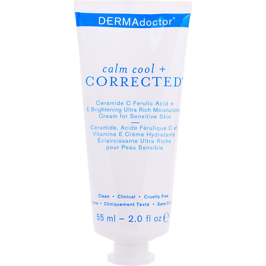 Dermadoctor Ceramide C Ferulic Acid + E Brightening Ultra Rich Moisturizing Cream For Sensitive Skin /60 ml /2 oz 55ml