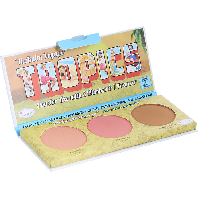 Thebalm Voyage Tropics Powder Trio With 2 Blush & 1 Bronzer 8.5g/0.29oz